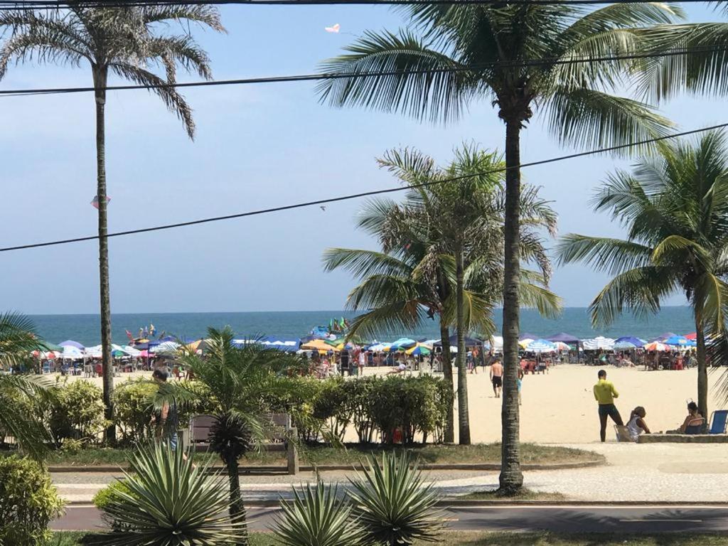 Lindo Apartamento Guilhermina - Edificio Frente Para O Mar Praia Grande  Exterior foto